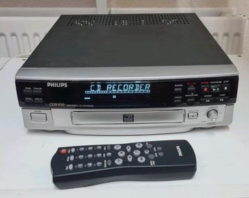 Philips cd speler / recorder cdr-930 + afstandsbediening beschikbaar voor biedingen