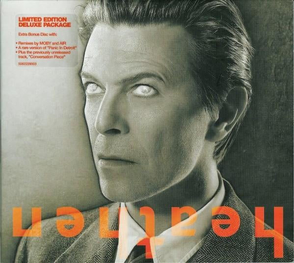 2CD: David Bowie – Heathen (ZGAN) LIMITED EDITION Digipak, Cd's en Dvd's, Ophalen of Verzenden, Zo goed als nieuw, Poprock