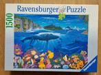 Ravensburger Puzzel - Onderwaterwereld - 1500 stukjes, Ophalen of Verzenden, 500 t/m 1500 stukjes, Legpuzzel, Zo goed als nieuw