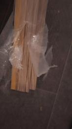 Gratis Lange Plinten Hout Look, 4.5 stuks, Doe-het-zelf en Verbouw, Hout en Planken, Ophalen