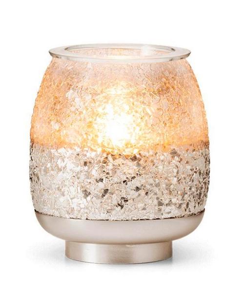scentsy glisten warmer, Huis en Inrichting, Lampen | Tafellampen, Nieuw, Minder dan 50 cm, Glas, Metaal, Ophalen of Verzenden