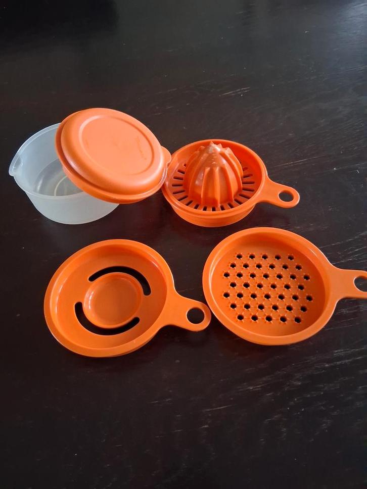 Tupperware koksmaatje, Huis en Inrichting, Keuken | Tupperware, Gebruikt, Overige typen, Ophalen of Verzenden