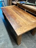 Tafel eettafel stamtafel teakhout, Ophalen, Manus, Teakhout, 200 cm of meer