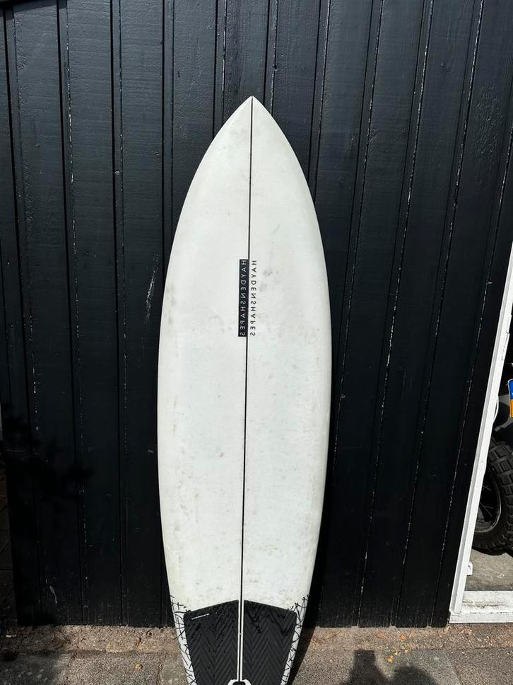 Surfboard Hayden Shapes hyto fish 6.0, Watersport en Boten, Golfsurfen, Zo goed als nieuw, Fish, Met vinnen, Ophalen