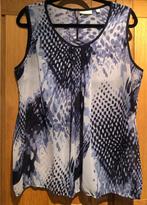 voile top (XL), So Soire, Blauw, Maat 46/48 (XL) of groter, Ophalen of Verzenden