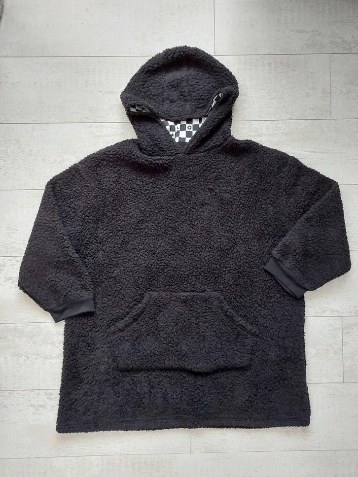 Zachte warme Teddy Snuggle hoodie deken, Kinderen en Baby's, Kinderkleding | Maat 146, Zo goed als nieuw, Jongen of Meisje, Trui of Vest