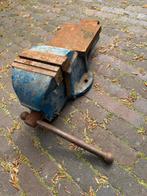 Bankschroef Bekbreedte 125 Mm met Aambeeld, Ophalen of Verzenden, Gebruikt, 120 tot 170 cm, Bankschroef