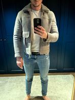 Reiss Kurow Shearling Jas Grijs Maat S - Nieuw!, Kleding | Heren, Jassen | Winter, Ophalen of Verzenden, Nieuw, Maat 46 (S) of kleiner