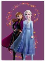 Disney Frozen Fleece Deken - Wind - Fleecedeken / Plaid, Meisje, Paars, Nieuw, Ophalen of Verzenden
