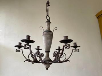 Kaarsen Lamp Hanglamp Kerklamp FRans antiek sfeervol beschikbaar voor biedingen