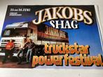 Grote sticker Jakobs Shag Truckstar Power Festival (DAF), Verzamelen, Stickers, Verzenden, Zo goed als nieuw