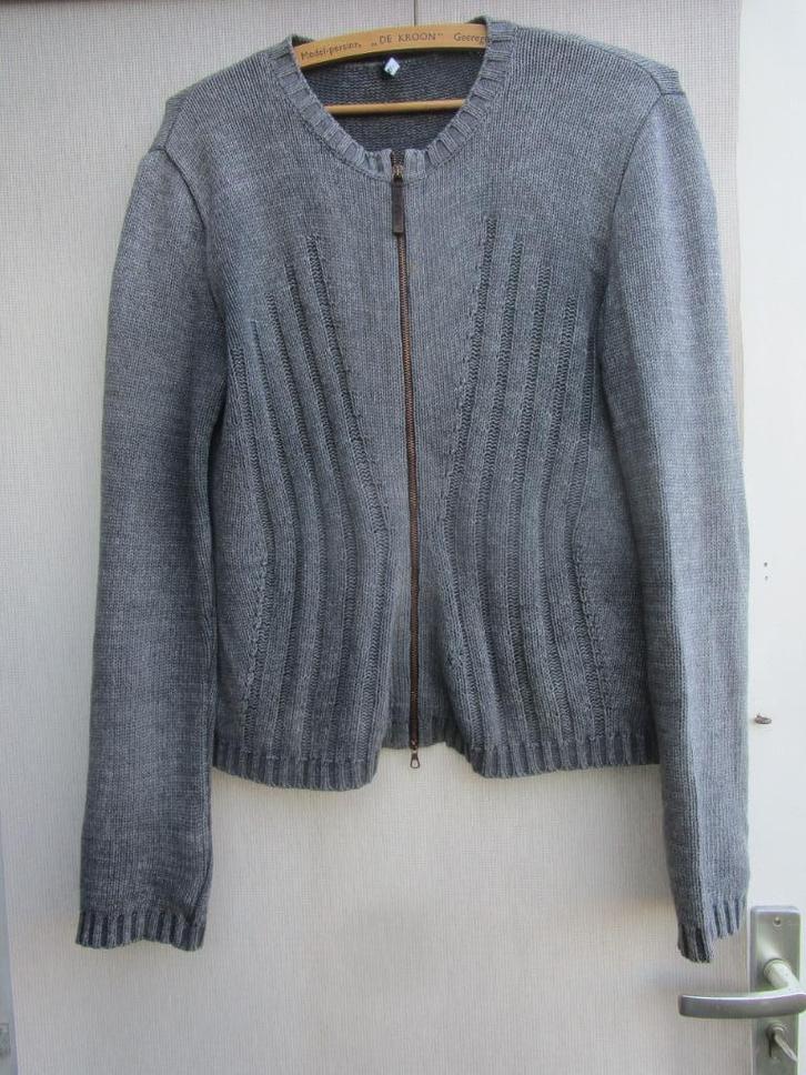 Vest KRIZIA  mt  40  grijs, Kleding | Dames, Truien en Vesten, Nieuw, Maat 38/40 (M), Grijs, Verzenden