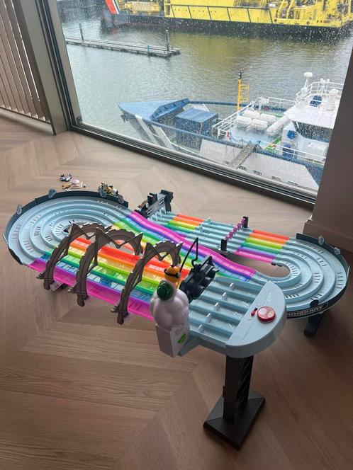 Hot Wheels Mario Kart - racebaan met veel auto’s, Kinderen en Baby's, Speelgoed | Racebanen, Zo goed als nieuw, Elektrisch, Hot Wheels