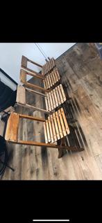 11 Antieke café houten klapstoelen de schaapskooi Tilburg, Antiek en Kunst, Ophalen