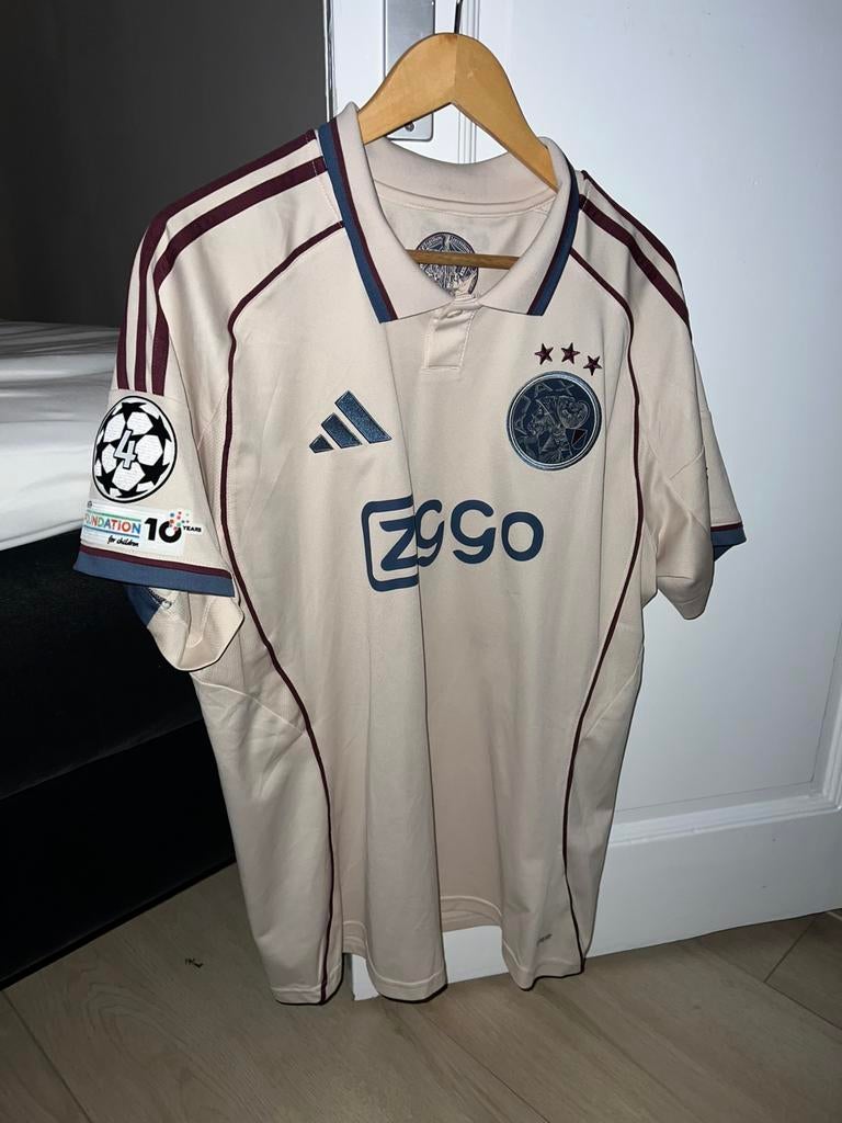 Ajax 3e shirt 2025/2026 XL, Verzamelen, Sportartikelen en Voetbal, Nieuw, Shirt, Ajax, Ophalen of Verzenden