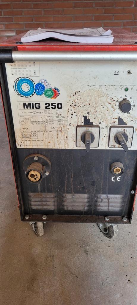 Mig Mag lasapparaat 380V, Doe-het-zelf en Verbouw, Gereedschap | Lasapparaten, Zo goed als nieuw, Co2, Ophalen