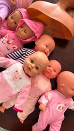 Poppen leuke poppen + kappop, Kinderen en Baby's, Speelgoed | Poppen, Ophalen of Verzenden, Zo goed als nieuw, Babypop