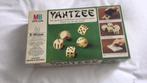 Yahtzee gezelschapsspel, Drie of vier spelers, Ophalen of Verzenden, Gebruikt, M B
