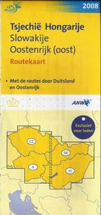 Pl2 plattegrond anwb tsjechie-hongarije-oostenrijk 2008, Boeken, Atlassen en Landkaarten, Ophalen of Verzenden, Gelezen, Landkaart