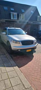INFINITI FX35 2003 GRIJS AWD, Auto's, Automaat, 450 kg, 1960 kg, Stoelverwarming