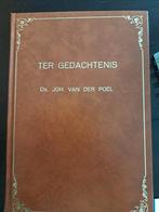 Ter nagedachtenis.  Ds Joh van der Poel, Boeken, Ophalen of Verzenden, Zo goed als nieuw