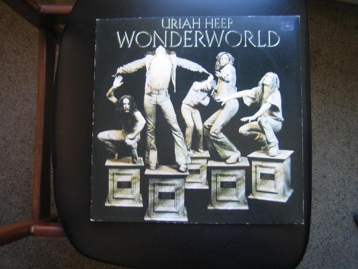 lp uriah heep underworld 1977 aor prog we got we dreams hard, Cd's en Dvd's, Vinyl | Hardrock en Metal, Gebruikt, Ophalen