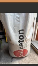 Snel beton 18,5 zak, Ophalen, Zo goed als nieuw, Overige materialen, Minder dan 4 cm