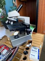 Microscoop Oympus CHC met toebehoren en snijset, Audio, Tv en Foto, Optische apparatuur | Microscopen, Ophalen, Zo goed als nieuw