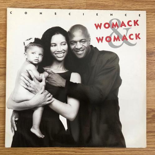 Womack & Womack - Conscience LP vinyl, Cd's en Dvd's, Vinyl | R&B en Soul, Gebruikt, Soul of Nu Soul, 1980 tot 2000, 12 inch, Ophalen of Verzenden