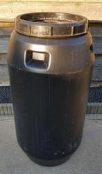 Voer ton/ regenton / vat / vijverfilter /slowfeeder /opslag, 150 liter of meer, Ophalen of Verzenden, Zo goed als nieuw, Kunststof