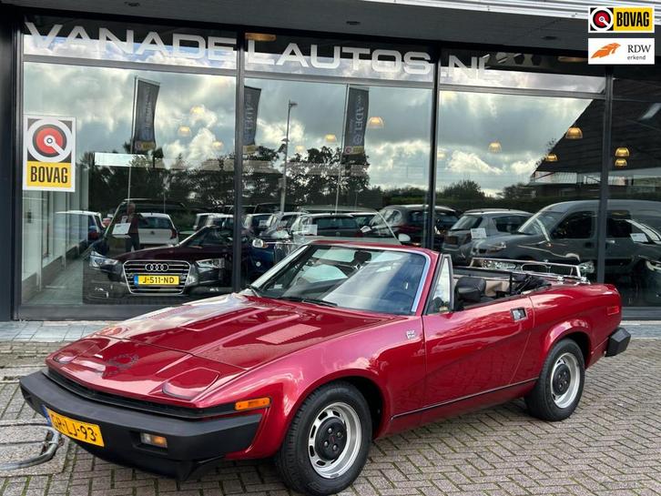 Triumph TR7 2.0 Softtop Oldtimer! RVS uitlaat Bagagerek Wind, Auto's, Triumph, Bedrijf, Te koop, Overige modellen, Metallic lak