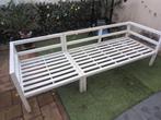 Tuin Loungebank zonder kussens, Ophalen of Verzenden, Gebruikt, Metaal