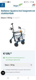 Rollator zo goed als nieuw te koop aangeboden, Diversen, Rollators, Zo goed als nieuw, Ophalen