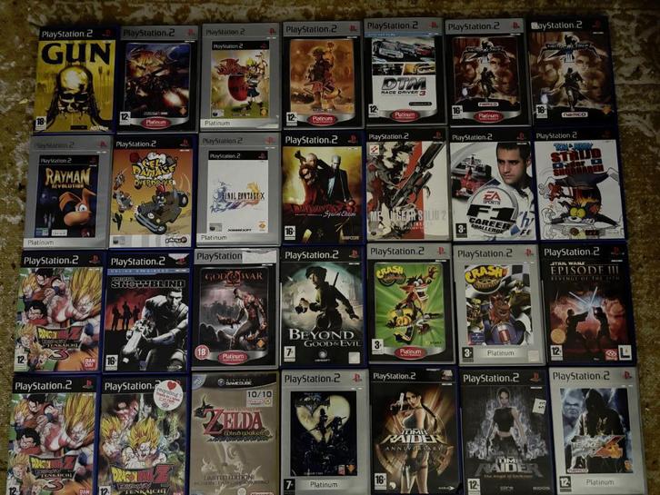 playstation 2 28 games, Spelcomputers en Games, Games | Sony PlayStation 2, Gebruikt, Overige genres, 3 spelers of meer, Vanaf 3 jaar