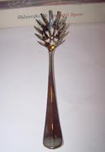 Zwaar verzilverde spaghettilepel in doos. Nieuwstaat., Huis en Inrichting, Ophalen of Verzenden, Zo goed als nieuw, Zilver, Los bestek