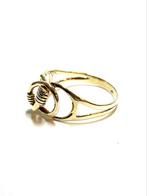 14k gouden ring, 18 tot 19, ., Ophalen of Verzenden, Zo goed als nieuw