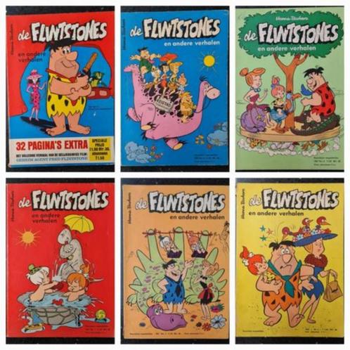 82 STRIPBOEKJES VAN THE FLINTSTONES HANNA BARBERA, Boeken, Stripboeken, Gelezen, Meerdere stripboeken, Ophalen of Verzenden