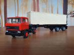 Lion car Daf 2800 container containerchassis oranje 1:50 nm, Hobby en Vrije tijd, Modelauto's | 1:50, Ophalen of Verzenden, Zo goed als nieuw