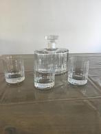 Glazen whiskey set, Ophalen of Verzenden, Zo goed als nieuw, Overige typen