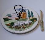 Franse serveerschaal met mes, jaren '70, Ophalen of Verzenden