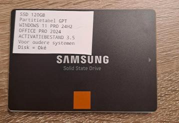 Samsung 120GB SSD met voorgeïnstalleerd Windows 11 en Office beschikbaar voor biedingen