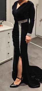 Galajurk maat 36, Kleding | Dames, Gelegenheidskleding, Galajurk, Zwart, Ophalen of Verzenden, Zo goed als nieuw