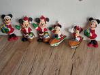 6 Zeldzame Vintage Kerstboom Ornamenten Mickey en Minnie, Verzenden, Gebruikt