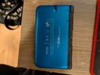 Nintendo 3ds XL, Ophalen of Verzenden, Gebruikt, Blauw, 3DS