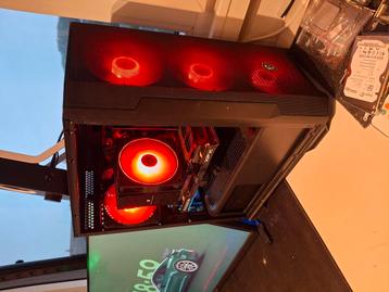 Gaming pc zwart Ryzen5/RX6600/16GB/256GB/ beschikbaar voor biedingen