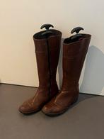 Wolky bruine leren laarzen mt 40, Hoge laarzen, Wolky, Bruin, Ophalen of Verzenden
