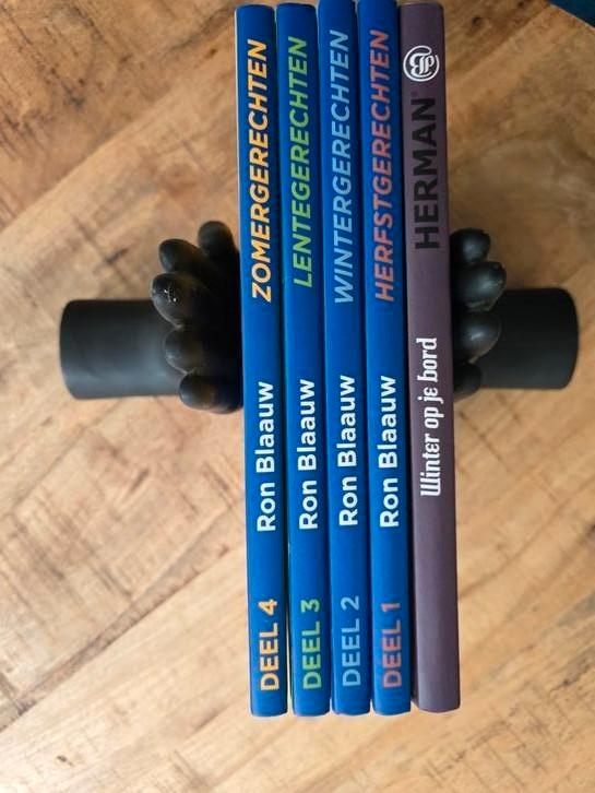 Ron Blaauw - Vier Seizoenen Kookboeken (5 delen), Boeken, Kookboeken, Zo goed als nieuw, Voorgerechten en Soepen, Hoofdgerechten