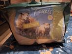 4 seizoenen wollen  dekbed texel lidl 240220, Gebruikt, Wit, Tweepersoons, Ophalen of Verzenden