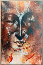 Boedha 3 buitenschilderijen, Ophalen, Zo goed als nieuw