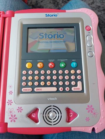 storio spelcomputer met rugzak en 4 spellen beschikbaar voor biedingen